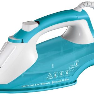 Russell Hobbs Light & Easy Brights Aqua 26482-56 Dampfbügeleisen [2400 W, 115 g/min Dampfstoß]